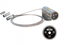 Стационарный двухспектральный пирометр AST 450C+FO-PL